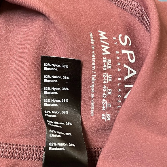 Spanx by Sara Blakely Mauve Leggings Size Medium - Picture 9 of 9